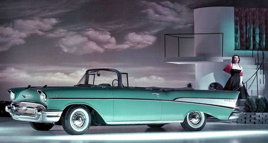 The Iconic 1957 Chevy Bel Air: A Glimpse into Automotive History