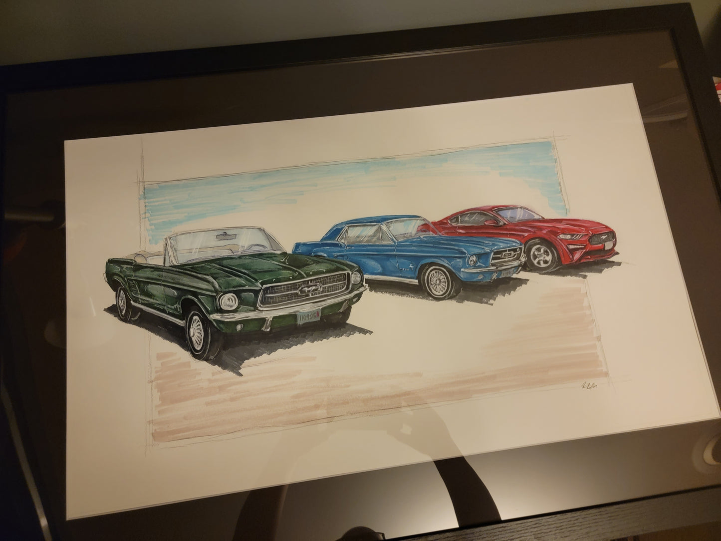 Custom Car Drawing – Multiple Views